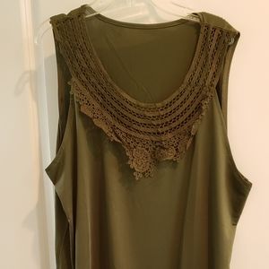 Womens sleeveless blouse